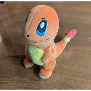 Pokemon‎ Charmander Plush 4.5" Orange Stuffed Animal Collectible Soft Small Toy